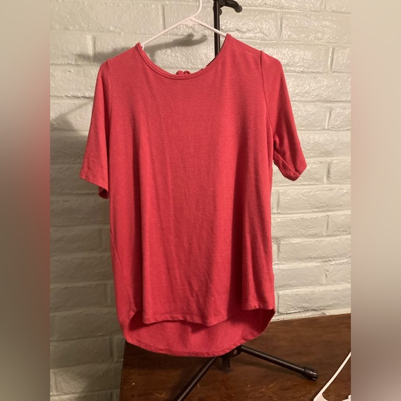 Gap Maternity Coral Blouse Size Medium - Picture 1 of 3